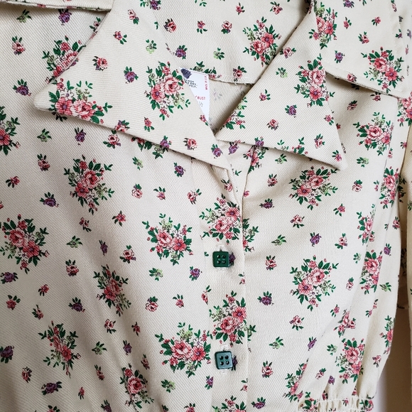 Vintage Upstairs Closet Floral Print Top - Picture 5 of 16